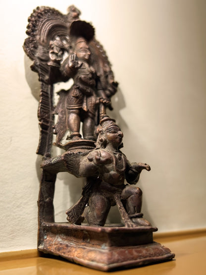 Vishnu and Garuda