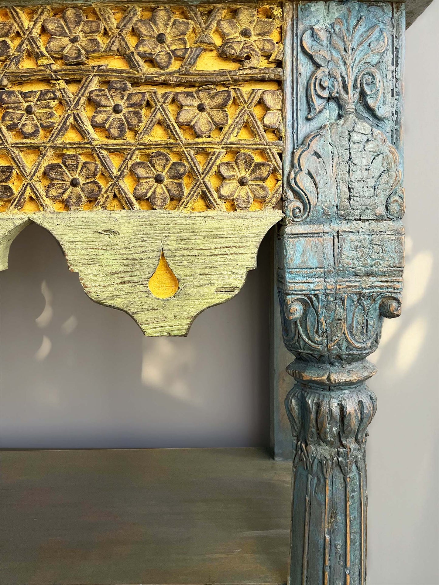 Morning Glory Console Table